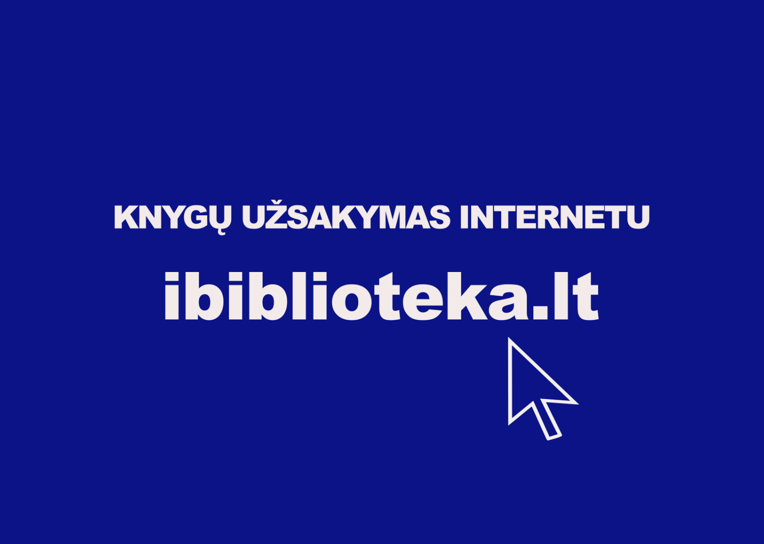 Informacija bibliotekos skaitytojams