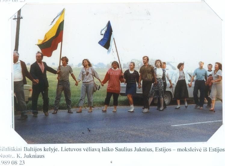 Baltijos kelio atmintis Šilalėje