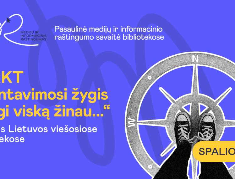 Šilalės biblioteka kviečia į MIRKT orientavimosi žygį „Taigi viską žinau…“ 