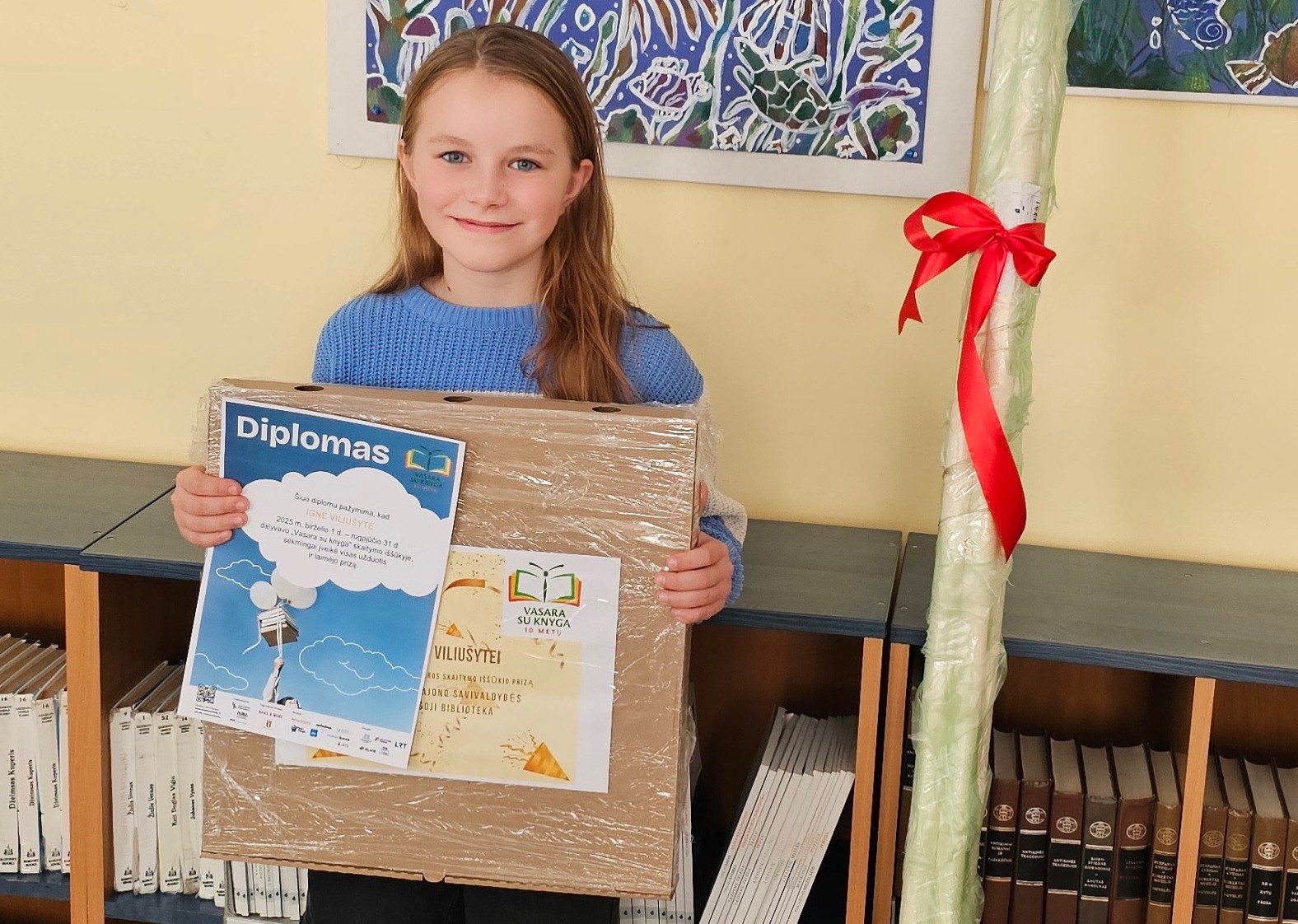  &bdquo;Vasara su knyga&ldquo; i&scaron;&scaron;ūkio nugalėtoja &ndash; &scaron;ilali&scaron;kė Ignė Viliu&scaron;ytė!
