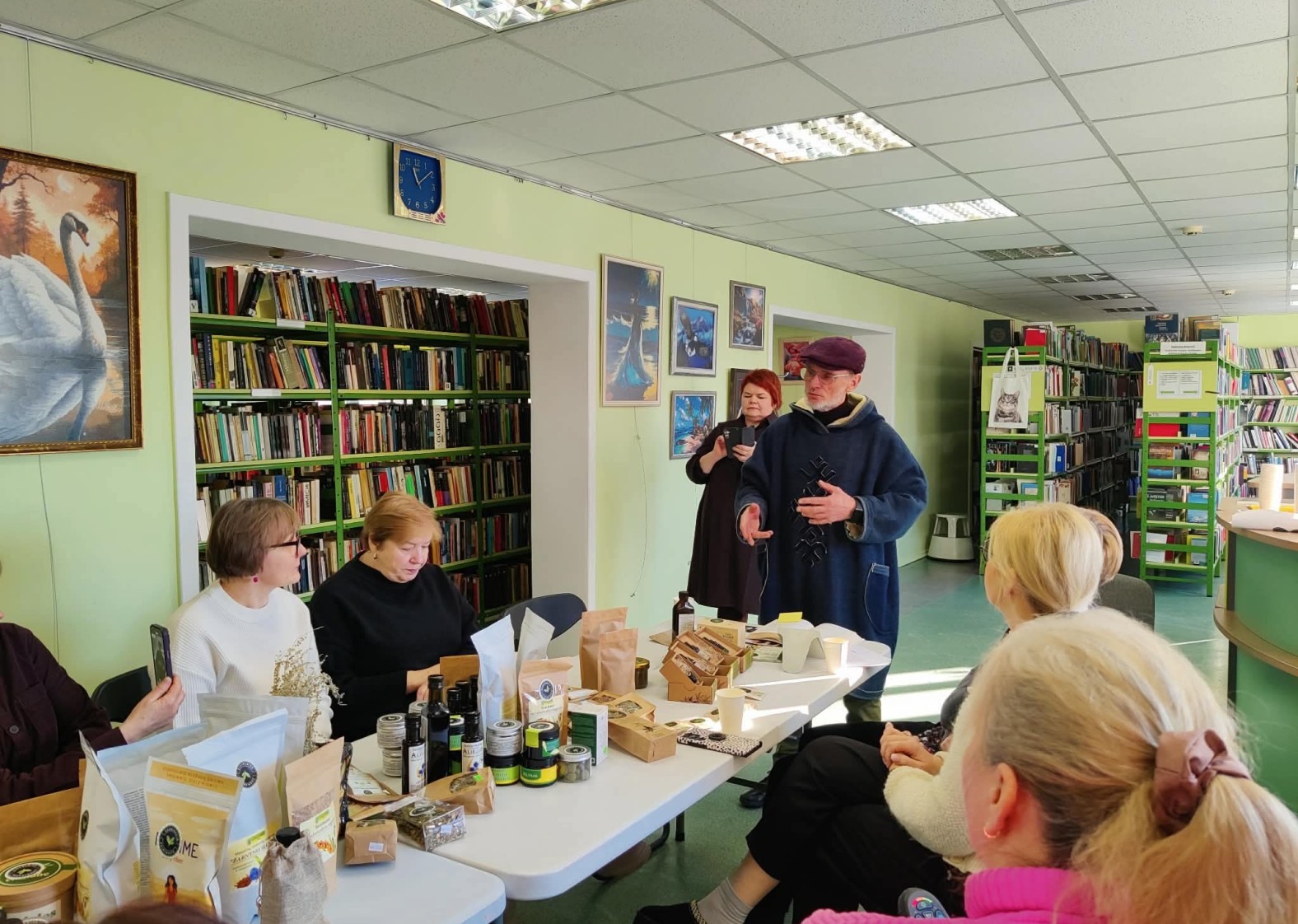 Edukacinis renginys apie kanapes ir pelyną