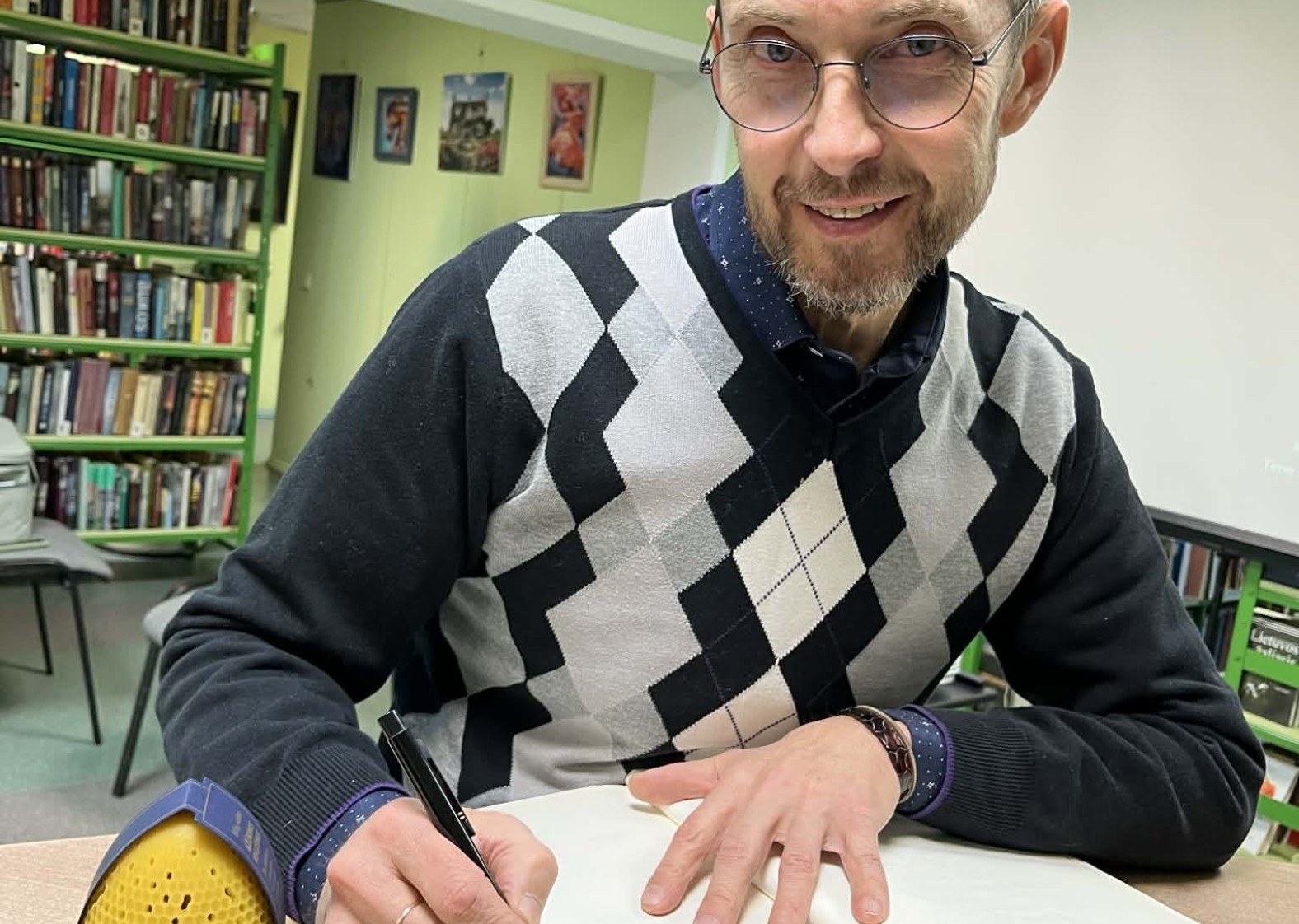 Virginijus &Scaron;aulys pristatė knygą &bdquo;Vėžys 24/7&ldquo;