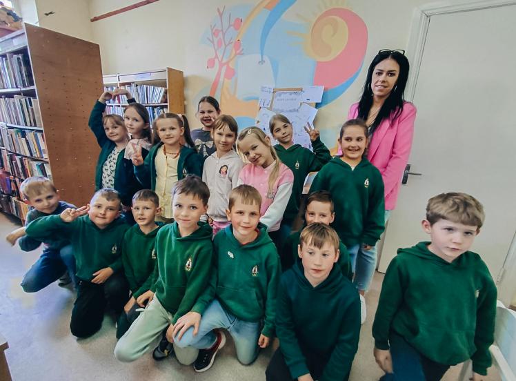 Laukuvos bibliotekoje – pažintis su jausmų pasauliu