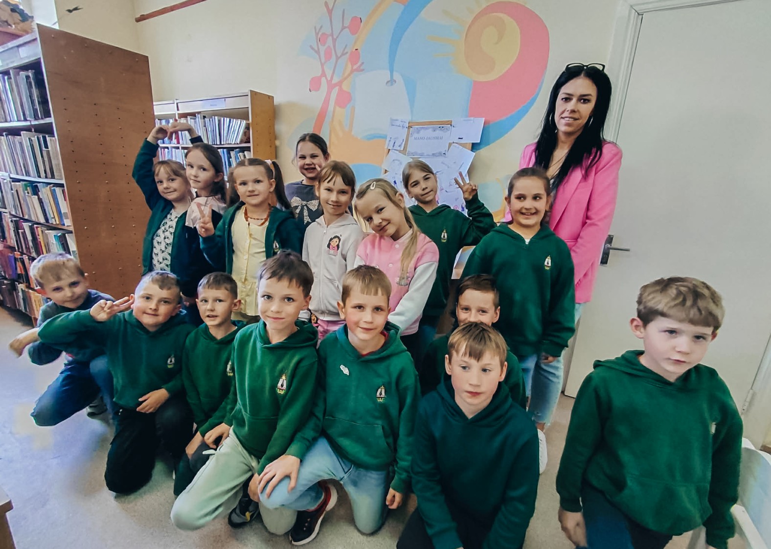 Laukuvos bibliotekoje &ndash; pažintis su jausmų pasauliu