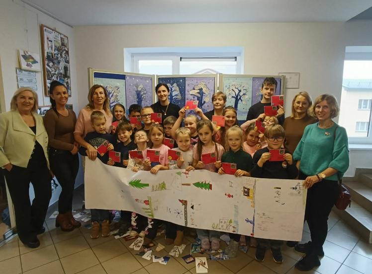 Vaikų skaitykloje – edukacinė popietė „Laiško kelias“