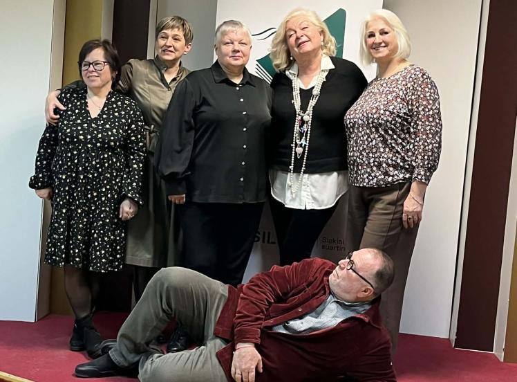 Šilalėje viešėjo Edita Mildažytė