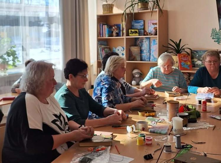 Pajūralio bibliotekoje – kūrybinė popietė laukiant Kovo 11-osios