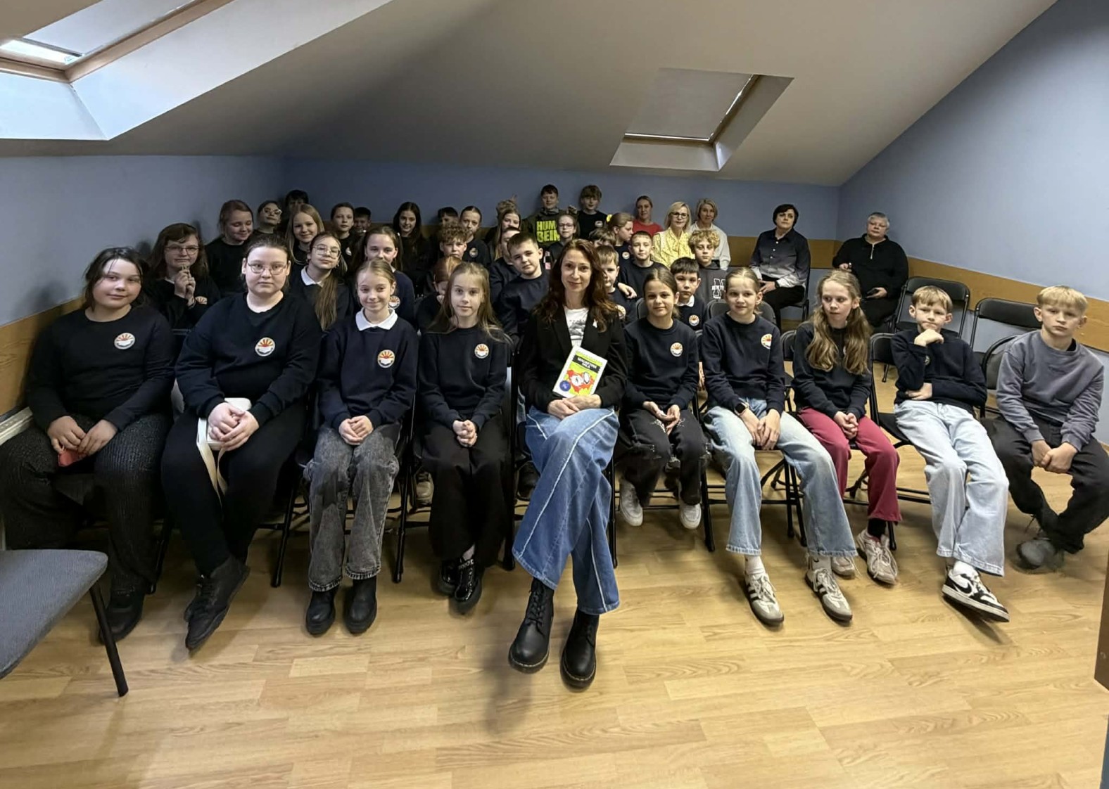 Bibliotekoje lankėsi ra&scaron;ytoja Viktorija Butautis