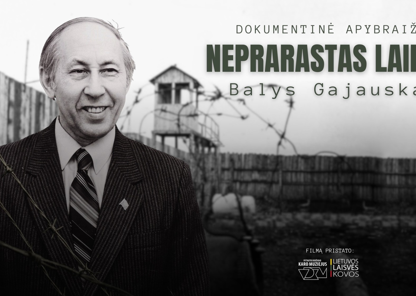 &Scaron;ilalėje bus rodomas dokumentinis filmas &bdquo;Balys Gajauskas &ndash; neprarastas laikas&ldquo; 