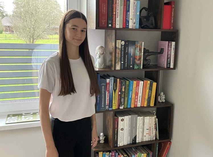 Mūsų skaitytoja dalyvauja kūrybiškiausios anotacijos konkurse