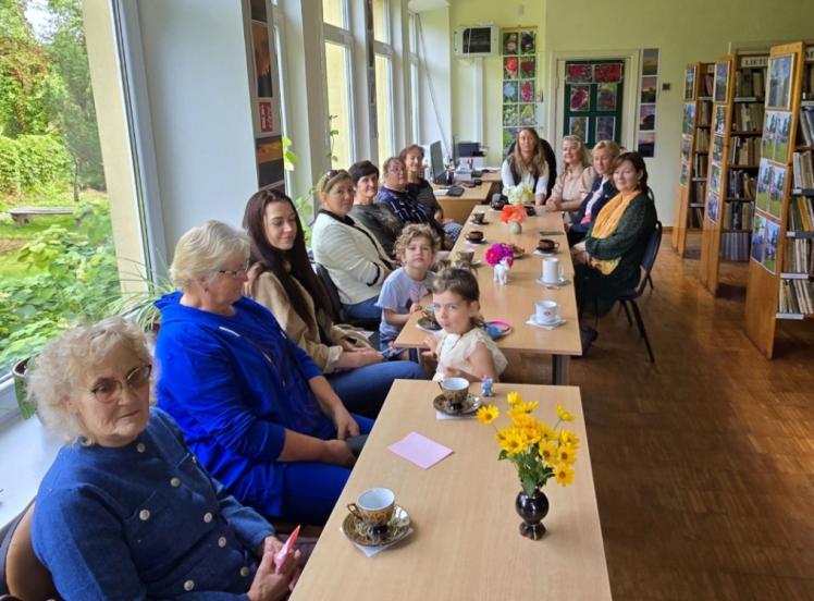 Požerės bibliotekoje surengta popietė „Stabtelk minutėlei“
