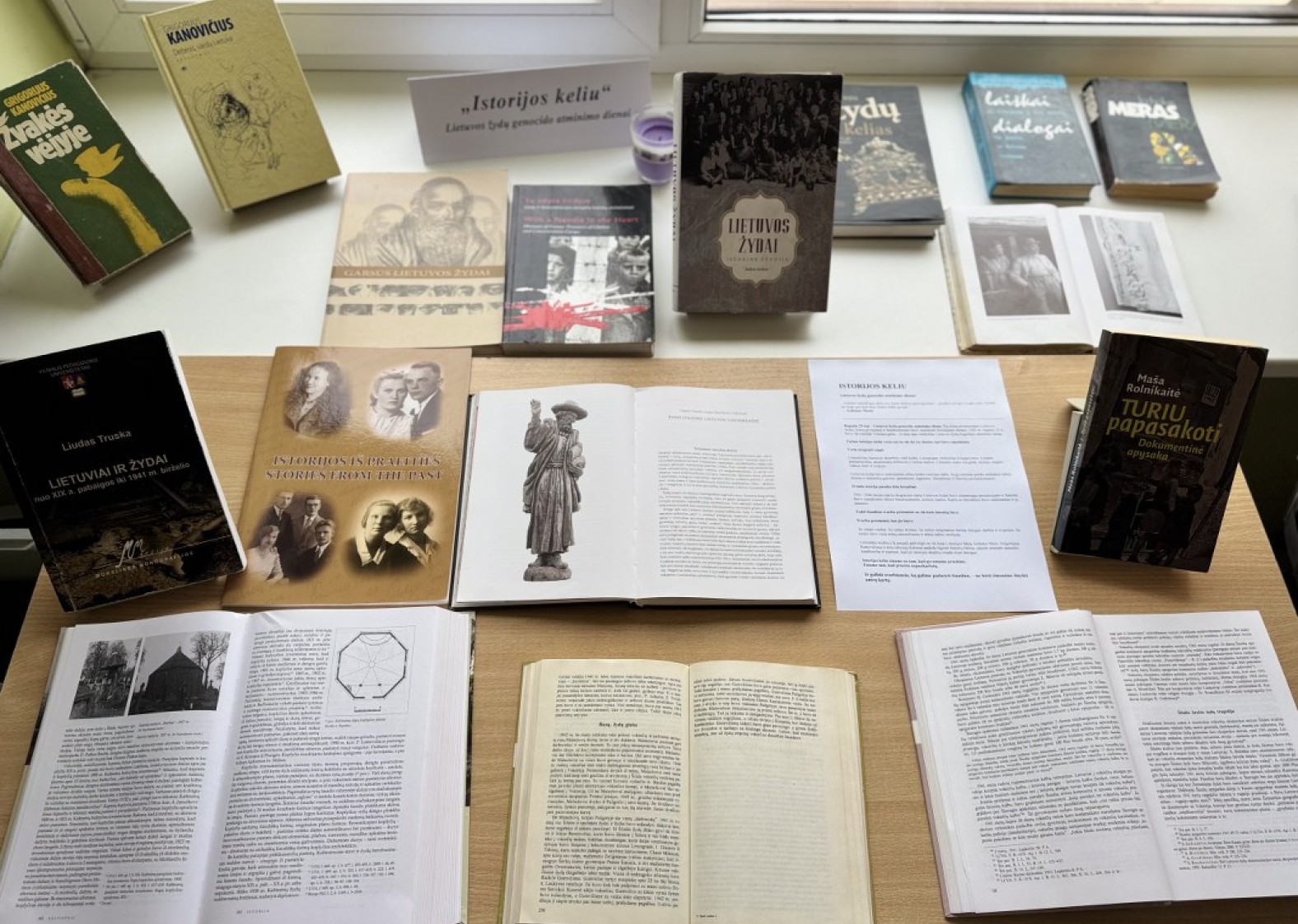 &Scaron;ilalės bibliotekoje &ndash; paroda Lietuvos žydų genocido aukoms atminti