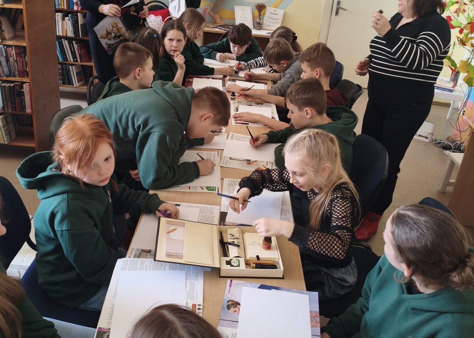 Nuo M. Mažvydo iki savos plunksnos: Lietuvių kalbos dienos Laukuvoje