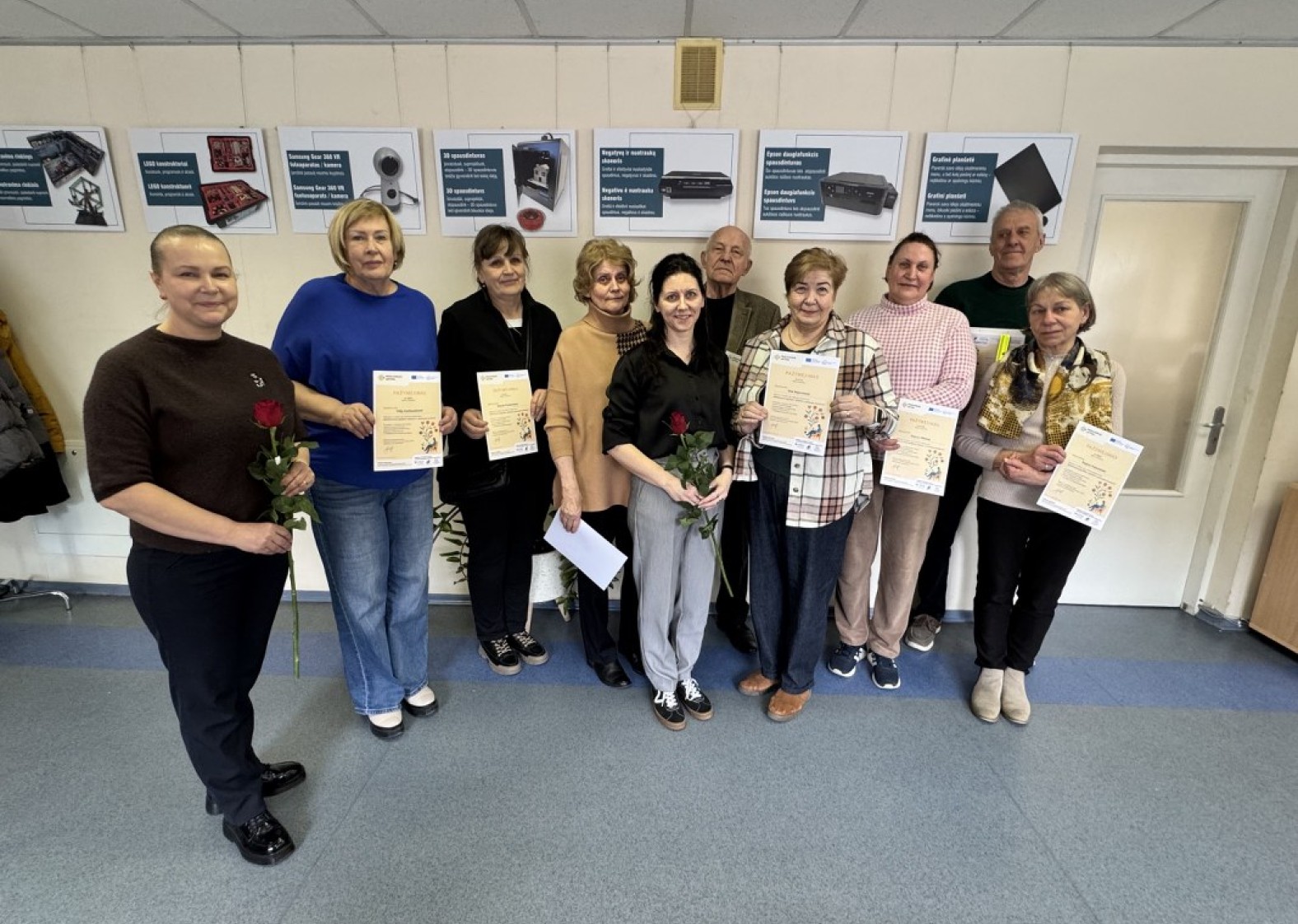 Gyventojai ir toliau aktyviai tobulina skaitmeninius įgūdžius