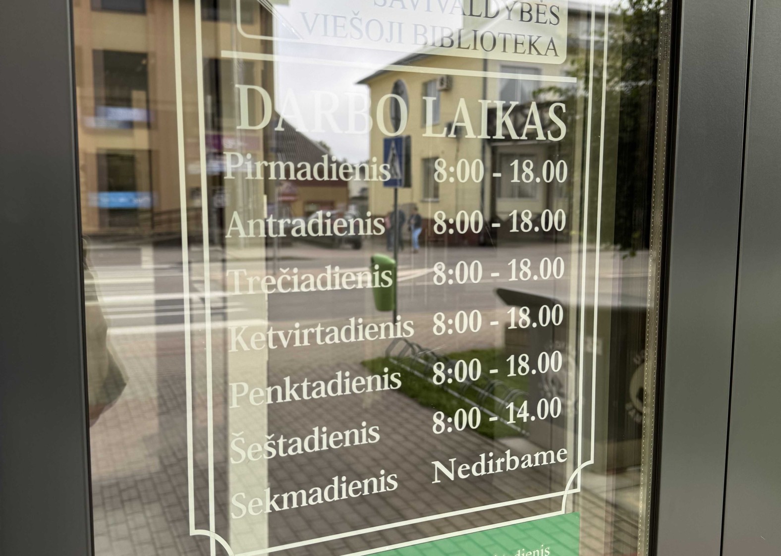 Dirbsime &scaron;e&scaron;tadieniais