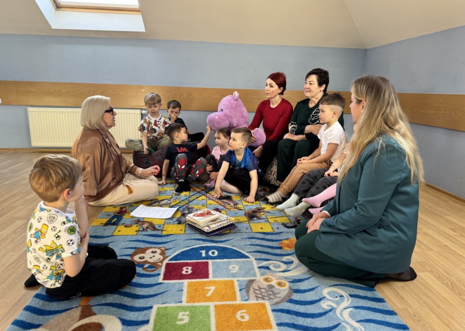 Vaikų knygos diena bibliotekoje