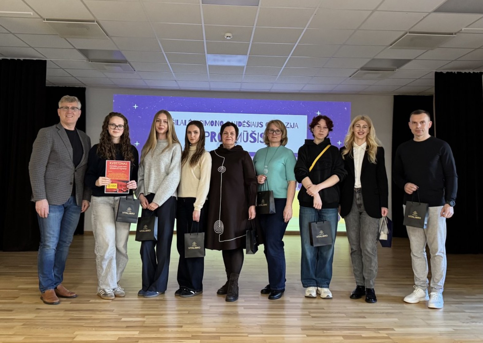 Gimnazijoje &ndash; tradicinis klasių mū&scaron;is