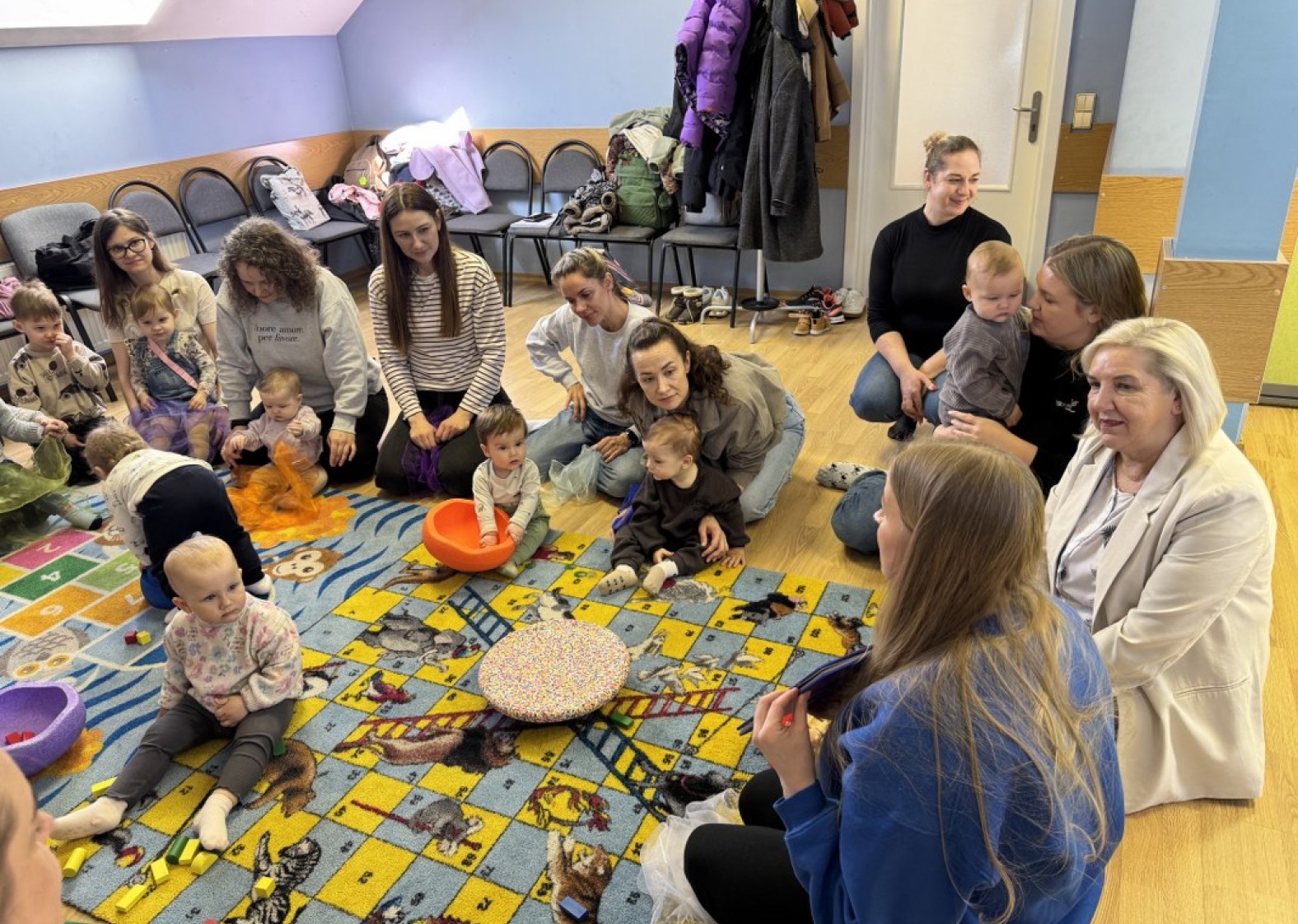 Bibliotekoje &ndash; sensoriniai skaitymai mažiesiems ir jų tėveliams