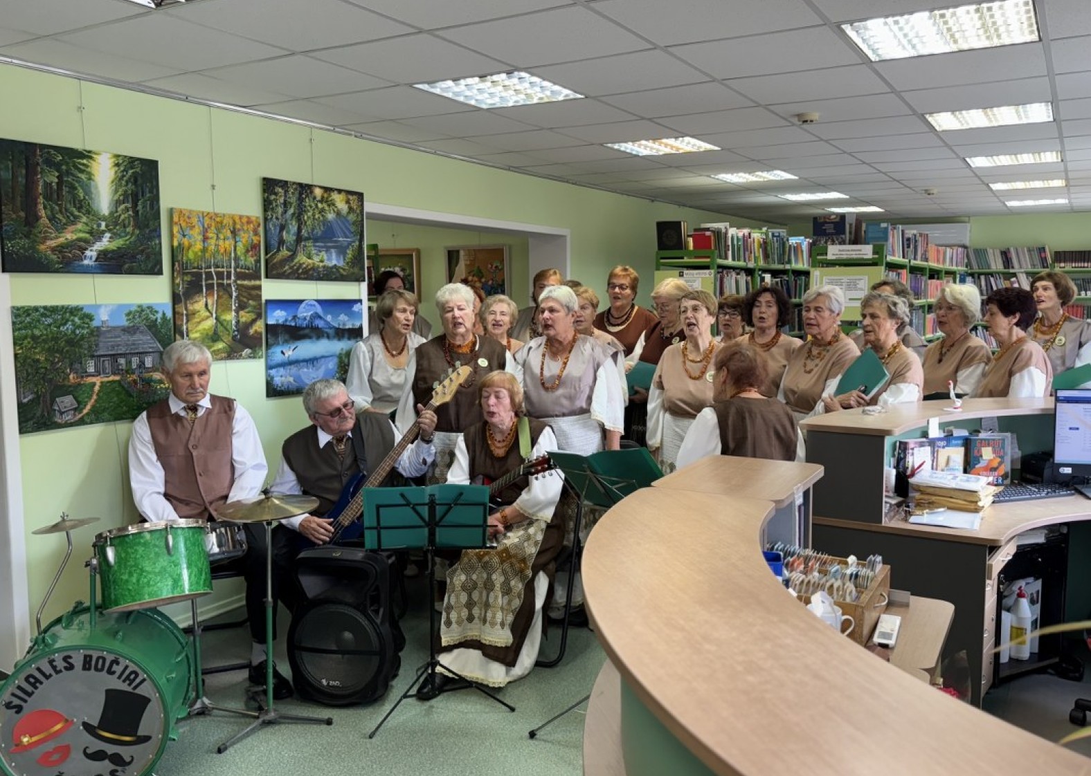 Muzikinis rytmetys su lietuvių liaudies dainomis