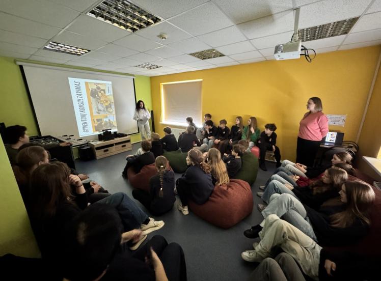 Pažintis su šiuolaikinio bibliotekininko profesija