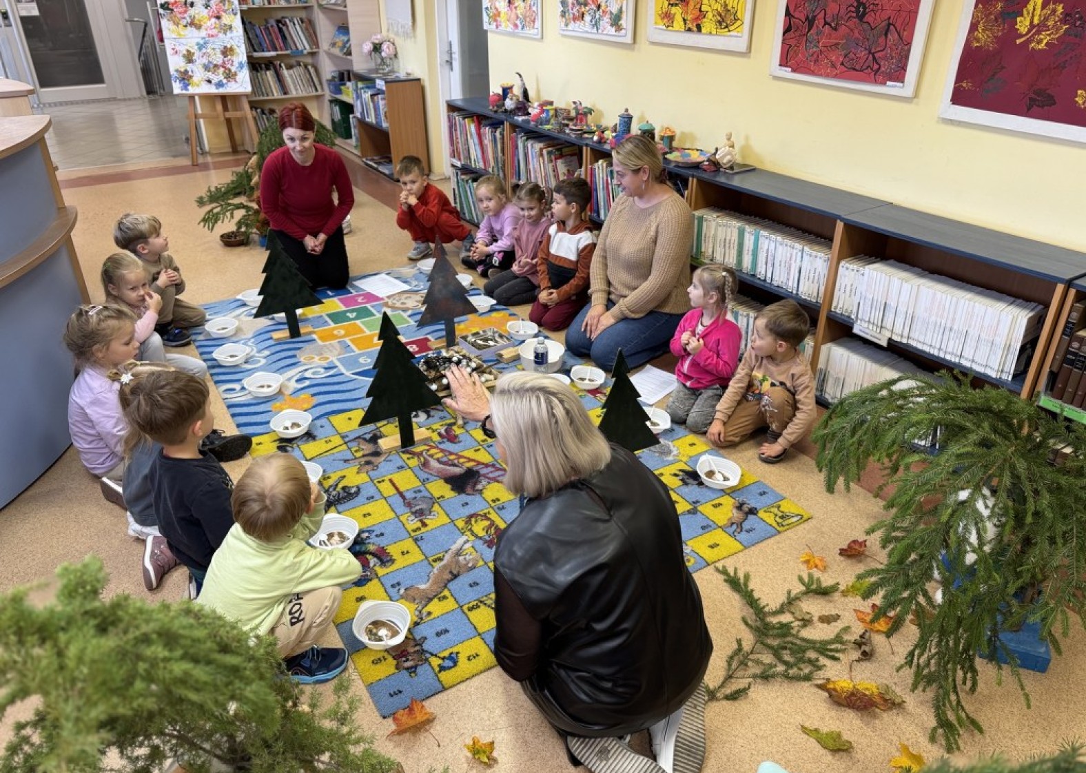Sensoriniai skaitymai su darželinukais