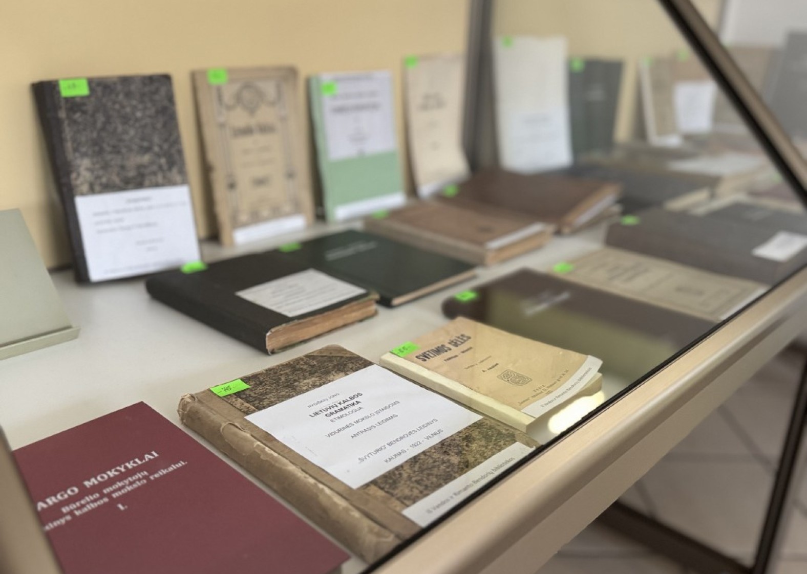 Bibliotekoje eksponuojama paroda &bdquo;Tauta ir žodis&ldquo;