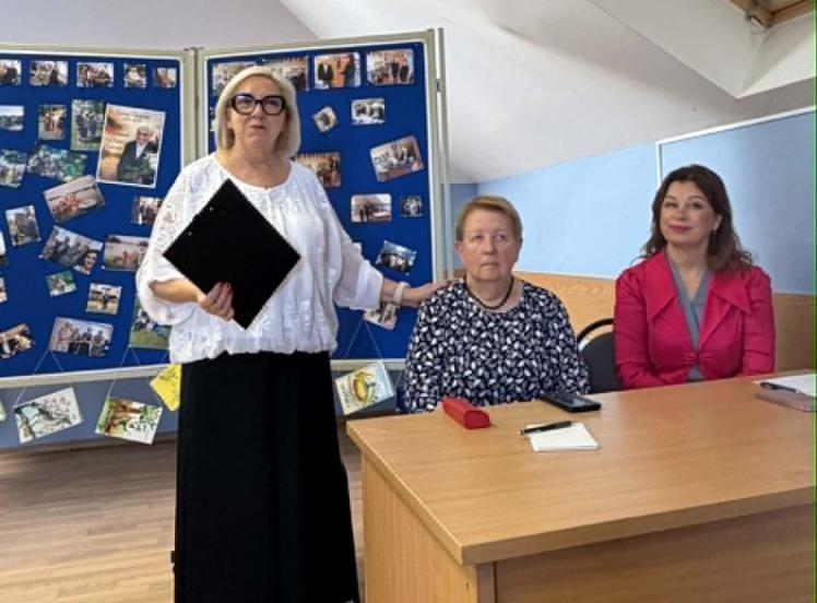 Bibliotekoje surengtas literatūrinis rytmetis-integruota pamoka