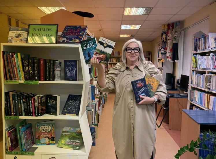 Bibliotekai – skatinamasis prizas
