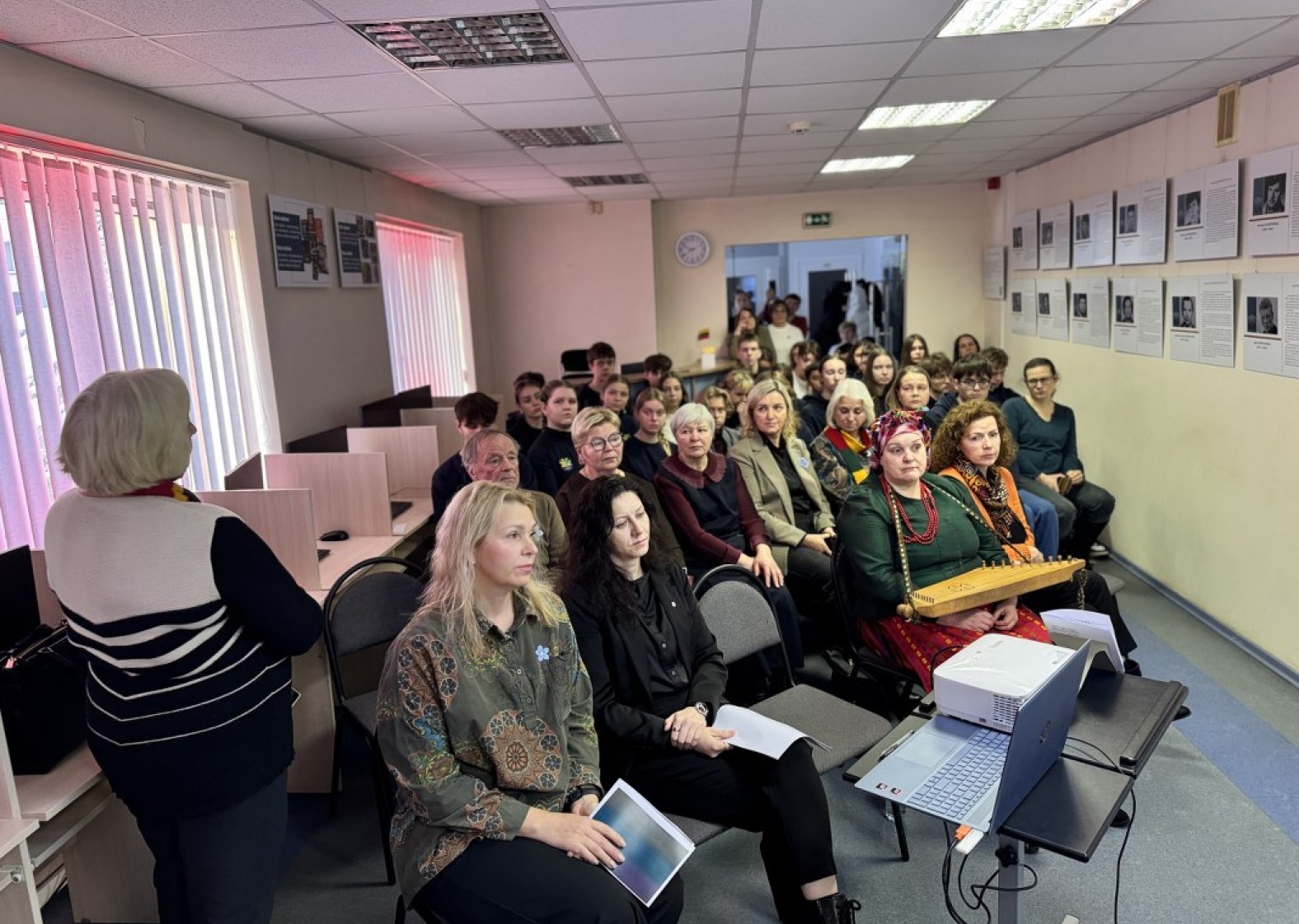 Bibliotekoje paminėtos Sausio 13-osios įvykių 35-osios metinės