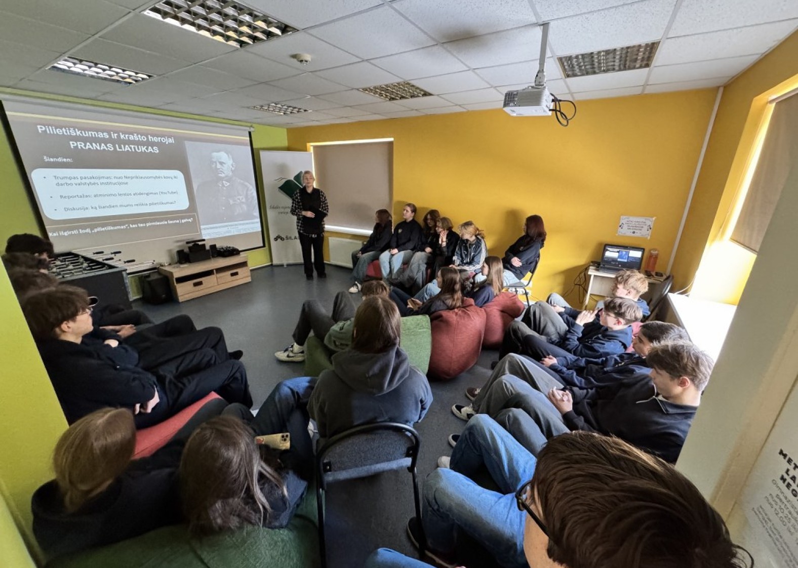 Pilieti&scaron;kumo pamoka, skirta Prano Liatuko 150-osioms gimimo metinėms