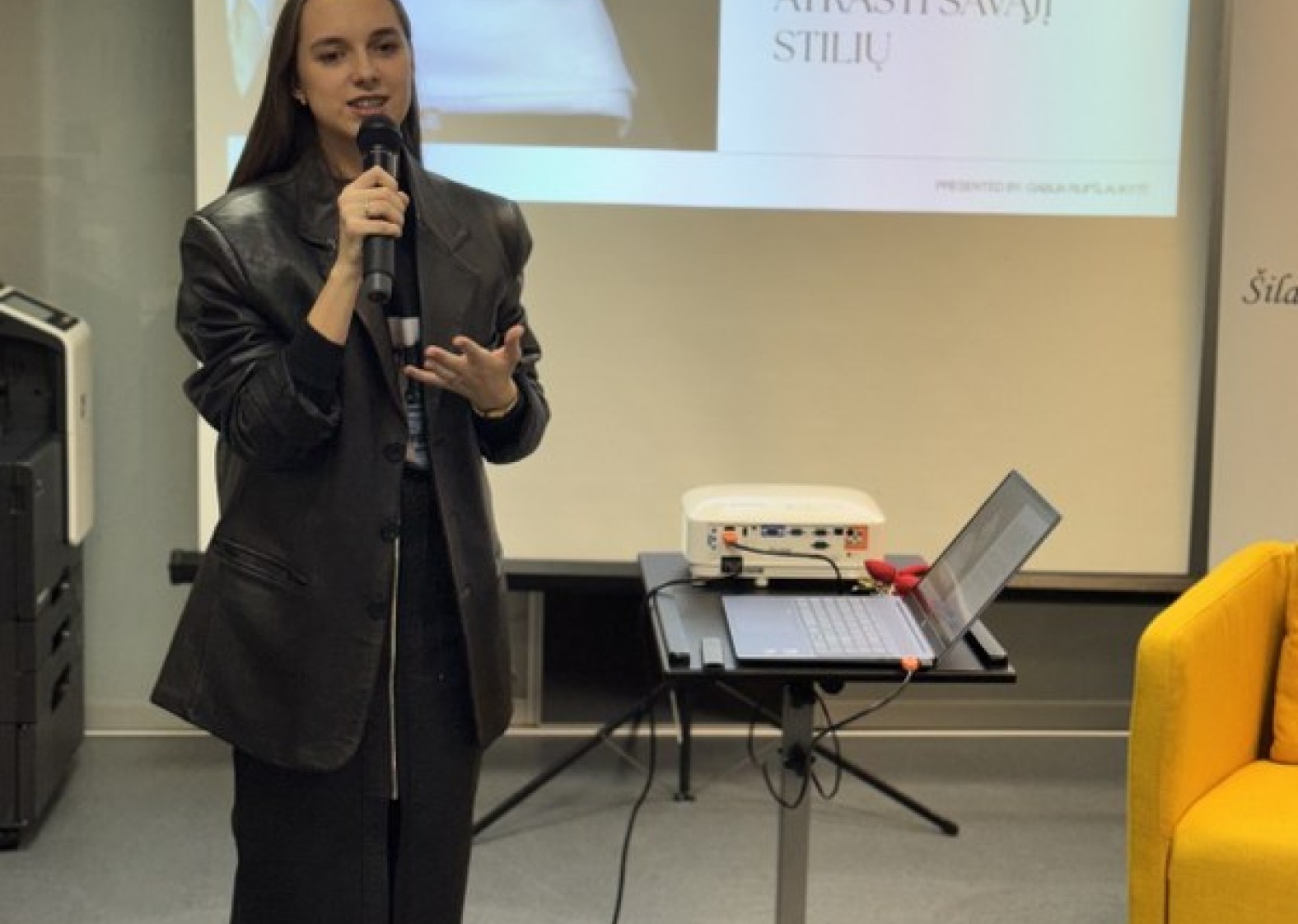 Paskaita apie stilių, savirai&scaron;ką ir drąsą būti savimi