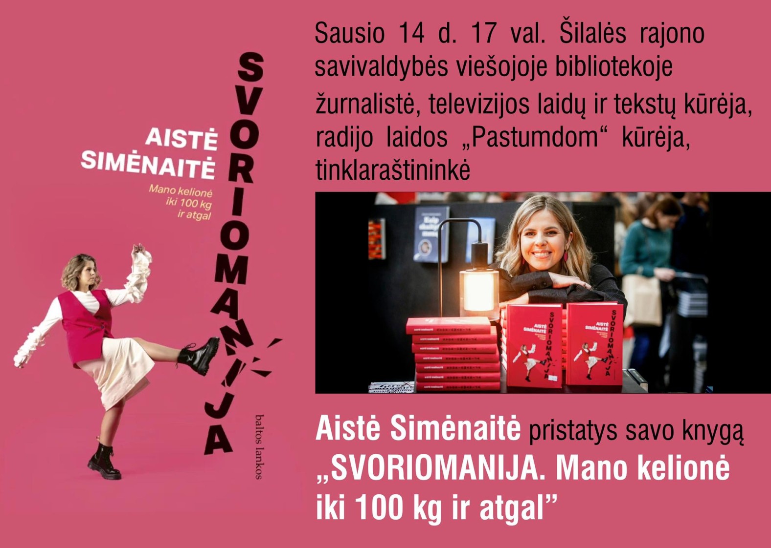 Kviečiame į knygos pristatymą