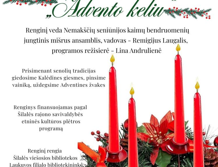 Literatūrinė muzikinė impresija „Advento keliu“