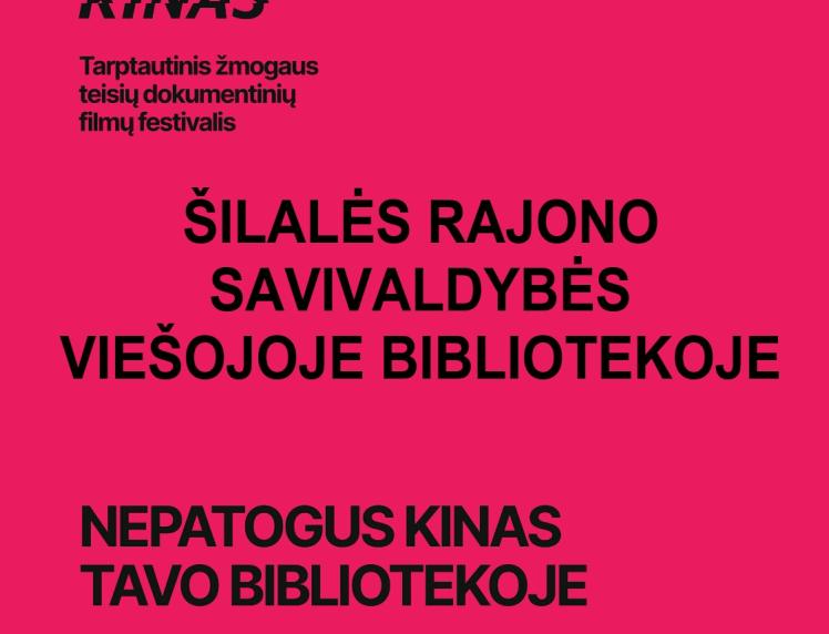 Nepatogus kinas tavo bibliotekoje