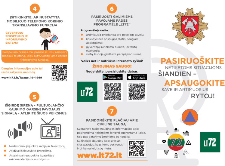 Pasiruoškite netikėtoms situacijoms šiandien–apsaugokite save ir artimuosius rytoj!