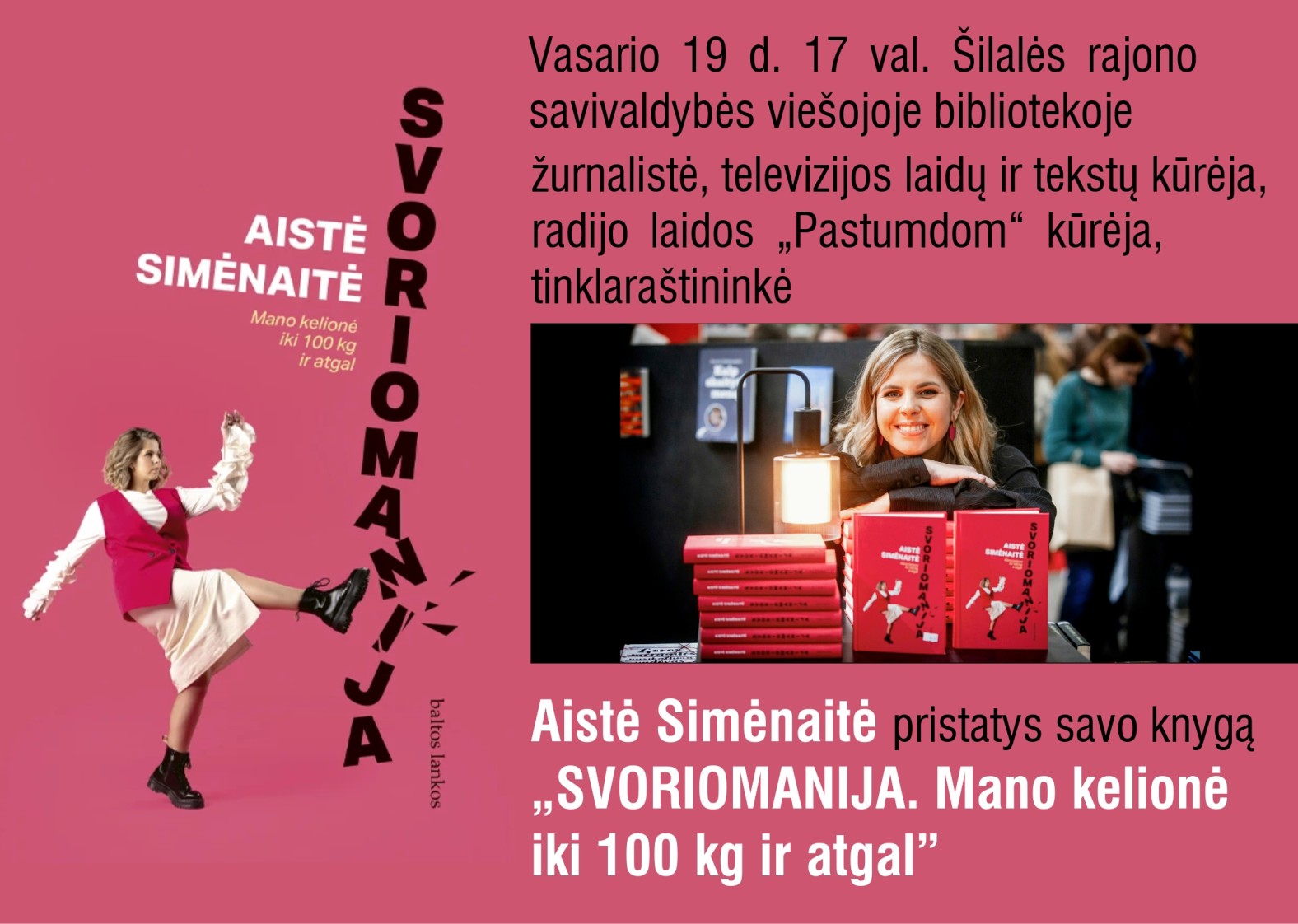 Kviečiame į knygos pristatymą