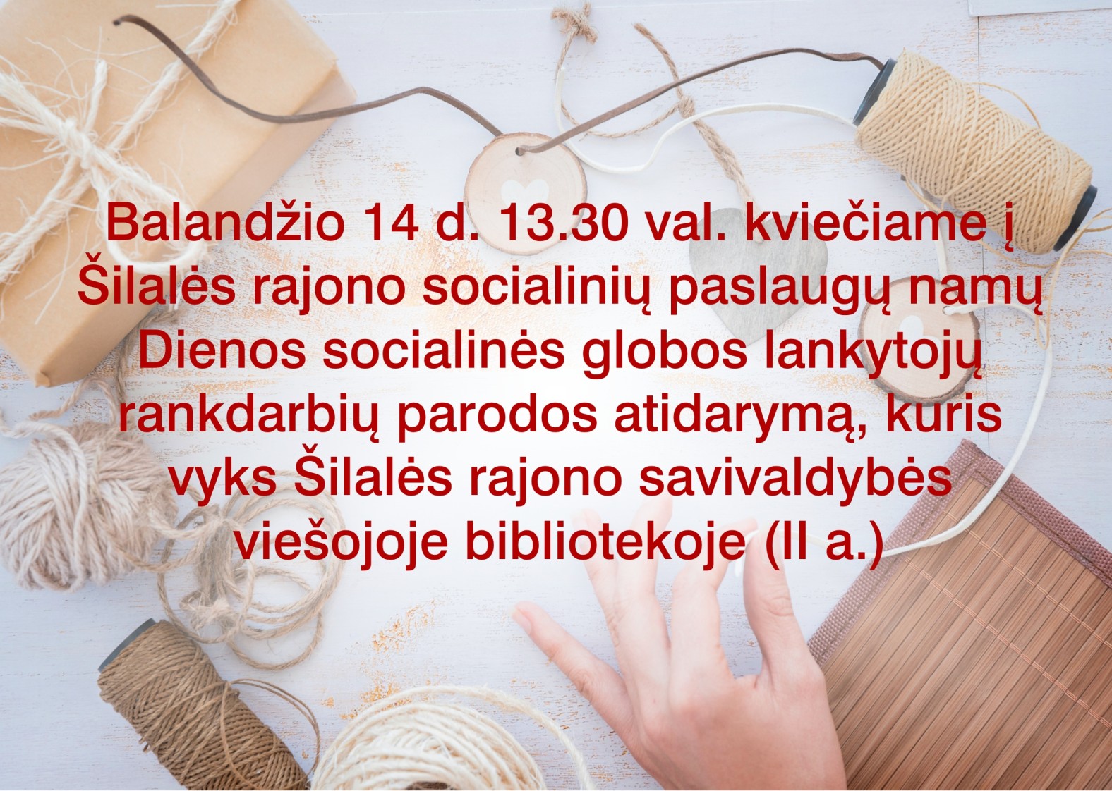 Kviečiame į parodos atidarymą