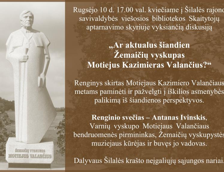 Kviečiame į diskusiją